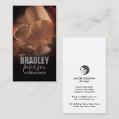 Carpenter Carpentry Woodworking Business Card Visitenkarte (Vorne/Hinten)