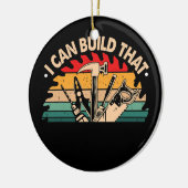 Carpenter, den ich bauen kann keramik ornament (Links)