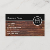 Carpenter Editable Modern Business Cards Visitenkarte (Vorderseite)