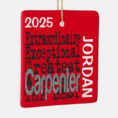 Carpenter Extraordinaire CUSTOM Keramikornament (Rechts)