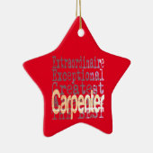 Carpenter Extraordinator Keramik Ornament (Rechts)