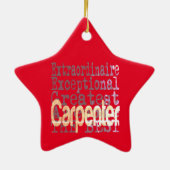 Carpenter Extraordinator Keramik Ornament (Hinten)