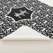 Carpenter Fixer Handyman Tools Mit Monogramm Sherpadecke (3/4)