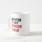 Carpenter Grillmaster Kaffeetasse (Vorderseite Links)