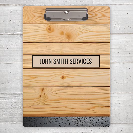 Carpenter Handyman Renovations Services Wood Klemmbrett