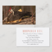 Carpenter, Holzarbeiter, Kabinettmacher auf zwei S Visitenkarte (Vorne/Hinten)