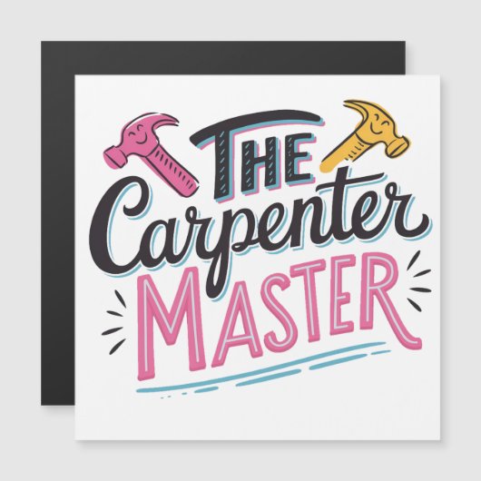 Carpenter job master magnetkarte (Vorne/Hinten)