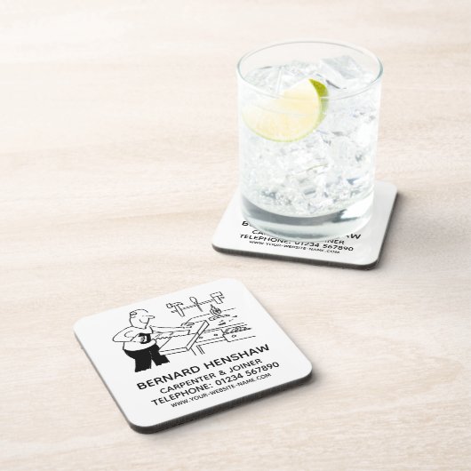 Carpenter & Joiner Beverage Coaster Getränkeuntersetzer (Rechte Seite)