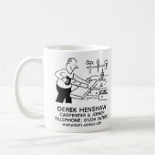 Carpenter & Joiner Business Promotion Coffee Tasse (Links)