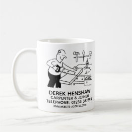 Carpenter & Joiner Business Promotion Coffee Tasse