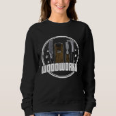 Carpenter joinery carpenter woodworker chainsaw pr sweatshirt (Vorderseite)