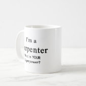 Carpenter Kaffeetasse (Vorderseite Links)