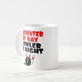 Carpenter-Lieben Bowling Kaffeetasse (Vorderseite Links)