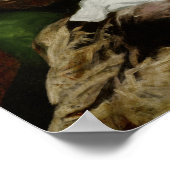 Carpenter - Portrait von Harriet Countess Howe Poster (Ecke)