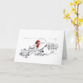 Carpenter Robin Karte (Gelbe Blume)