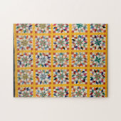 Carpenter’s Wheel quilt Puzzle (Horizontal)