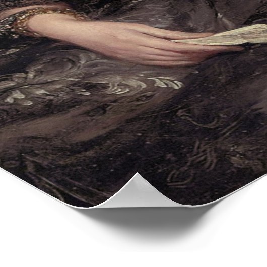 Carpenter - Selina Lady Fitzwygram Poster (Ecke)