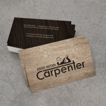 Carpenter Services cooler Logo-Text mit Planer