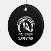 Carpenter Shirt für Frauen Carpenter Keramik Ornament (Links)