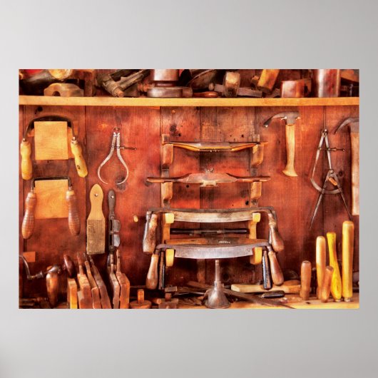 Carpenter - Spoke Shaves Poster (Vorne)