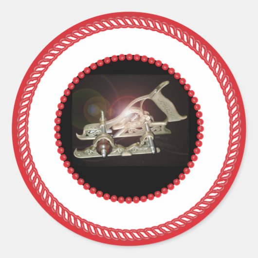 Carpenter Tool Jesse Tree Sticker (Vorderseite)