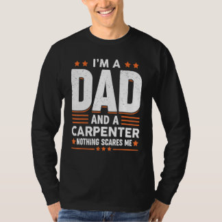Carpenter Vater Sprichwort Vintag Daddy Fathers Da T-Shirt