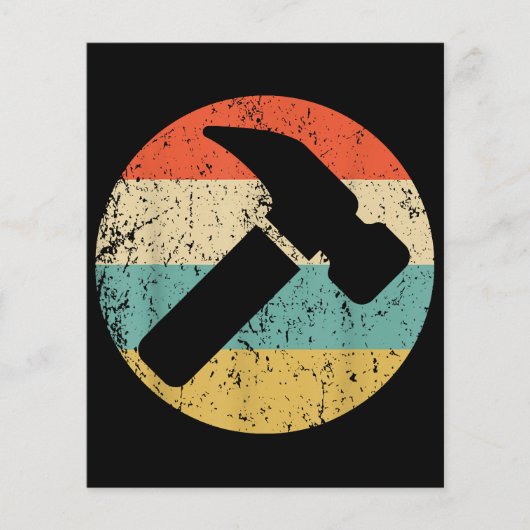 Carpenter Vintag Retro-Hammer (Vorderseite)