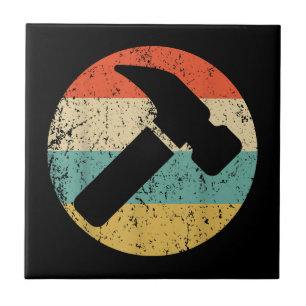 Carpenter Vintag Retro-Hammer Fliese