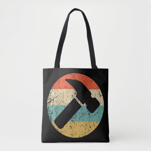 Carpenter Vintag Retro-Hammer Tasche (Vorderseite)