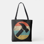 Carpenter Vintag Retro-Hammer Tasche (Rückseite)