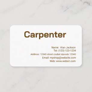 CARPENTER-Visitenkarte bearbeitet Visitenkarte