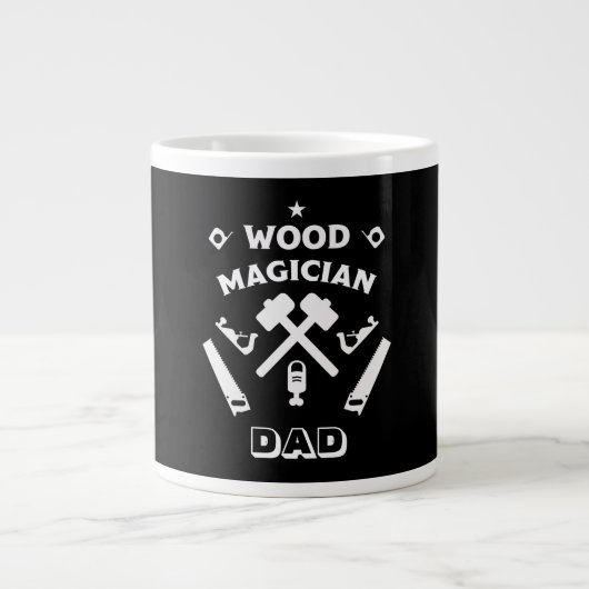 Carpenter Woodworker Jumbo-Tasse (Vorderseite)