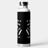 Carpenter Woodworker Trinkflasche (Rechts)