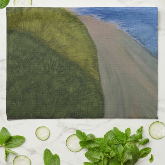 Carpenteria Coast Geschirrtuch (Gefaltet)