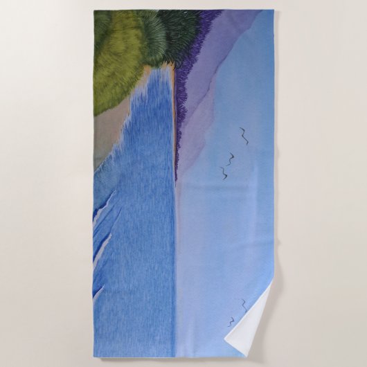 Carpenteria Coast Strandtuch (Vorderseite)