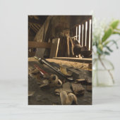 Carpenters Business Workshop Einladung (Stehend Vorderseite)