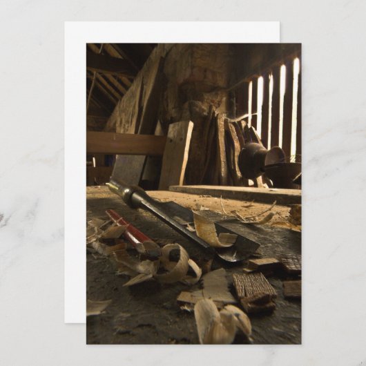 Carpenters Business Workshop Einladung (Vorne/Hinten)