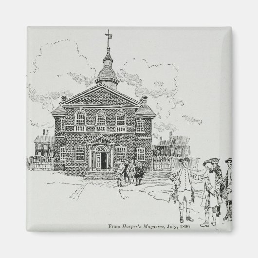 Carpenter's Hall Philadelphia Magnet (Vorne)
