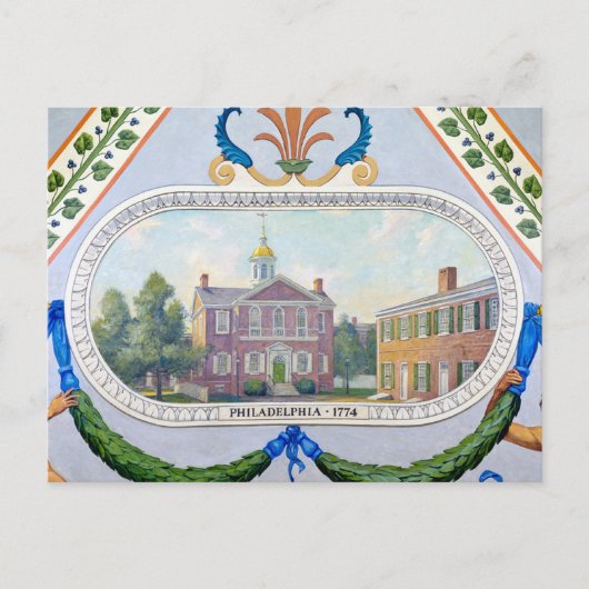 Carpenters' Hall - Philadelphia, Pennsylvania Postkarte (Vorderseite)