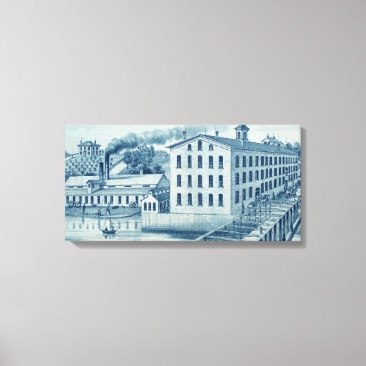 Carpentersville Illinois Illinois Iron and Bolt Co Leinwanddruck (Vorderseite)