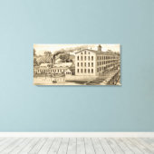 Carpentersville Illinois Iron and Bolt Co. 1871 Leinwanddruck (Insitu (Holzboden))