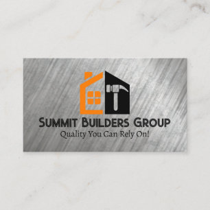 Carpentry Build Zuhause Hammer   Generalunternehme Visitenkarte
