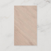 Carpentry & Handyman Reparatur Visitenkarte (Rückseite)