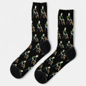 Carpentry Stickman Socken (Linkes Detail)