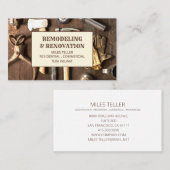 Carpentry Visitenkarte (Vorne/Hinten)