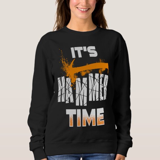 Carpentry Woodcraft carpenter or tradesmen Sweatshirt (Vorderseite)