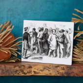 Carpet Baggers, späte 1860er (Gravur) (b/w Foto) Fotoplatte (Seite)