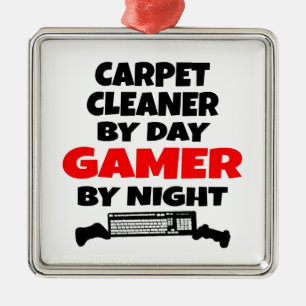 Carpet Cleaner Gamer Ornament Aus Metall