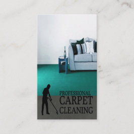 Carpet Cleaning Service Business Card Visitenkarte