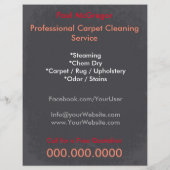 Carpet Cleaning Service Discount Offer Flyer (Hinten)
